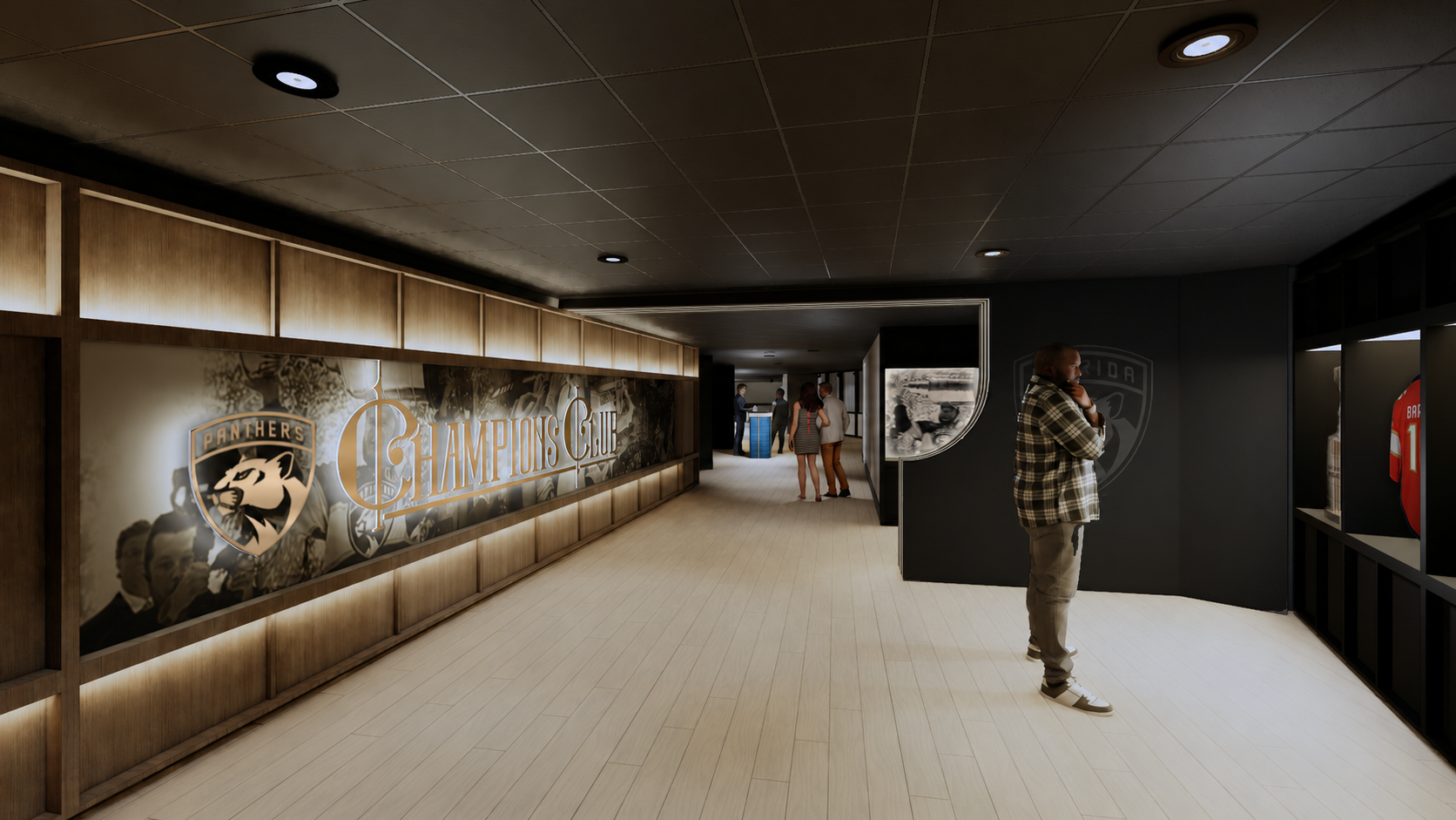 Back-to-back commemorative wall