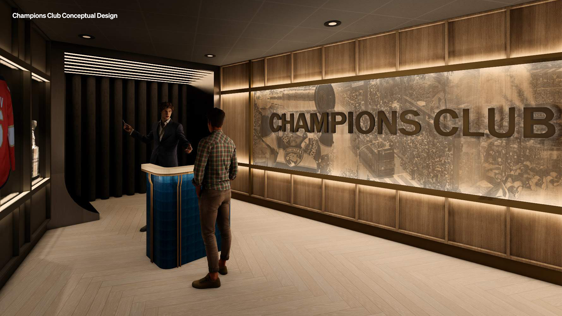 Champions Club entrance
